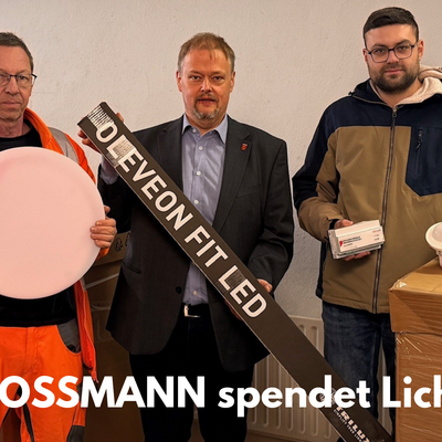 ROSSMANN spendet Licht (1)